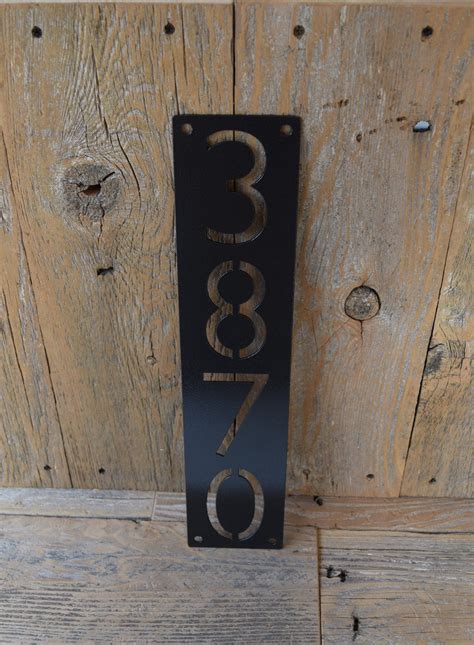 metal house letter a 9|metal house number sign.